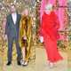 Illustration for article titled All the Delightfully Nutty Red Carpet Looks at the iAbsolutely Fabulous /iPremiere